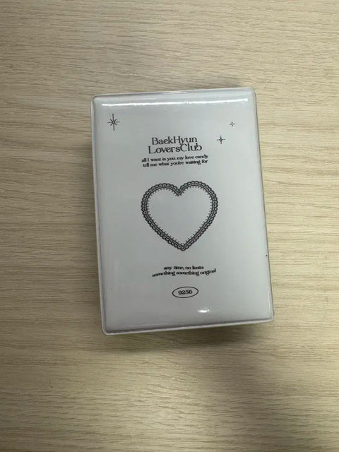 Baekhyun photocard binder Baekhyun Lovers Club