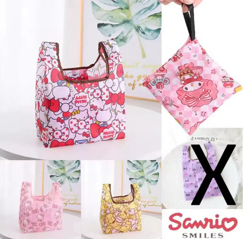 Sanrio Character Foldable Shopping Bag