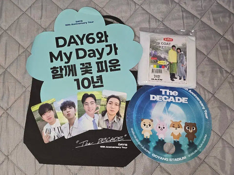DAY6 10th Anniversary Tour Both Concerts Last Concert Admission Goods