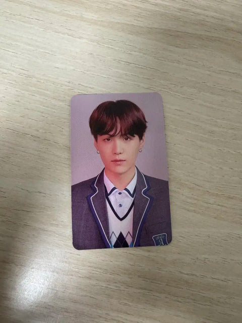 BTS Yoongi Suga Love Yourself photocard