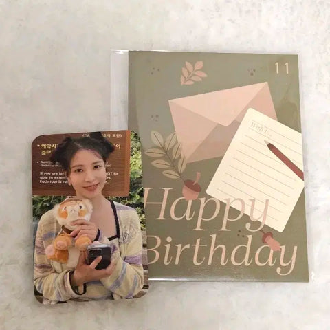 Boa Birthday Card Photocard