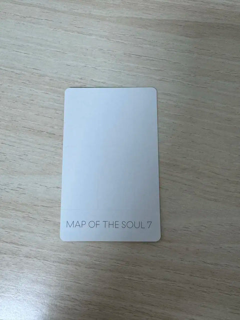 BTS Min Yoongi Suga Yoongi Map of the Soul photocard