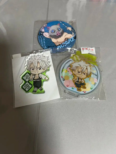 Demon Slayer Sanemi Acrylic Keychain, Acrylic Stand Charm for Sale