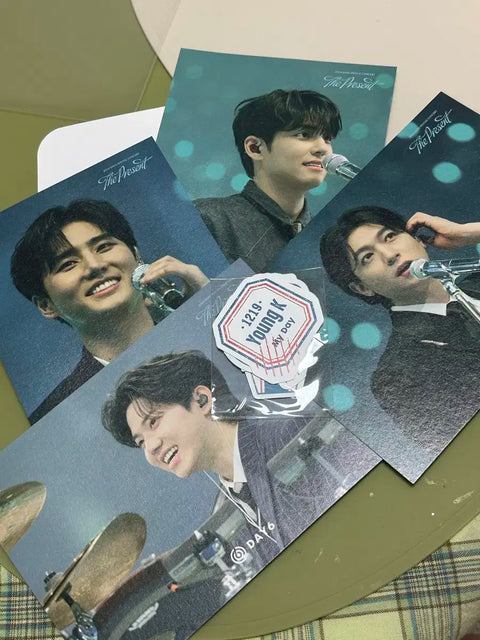DAY6 2024 the present Gift Postcard Sticker
