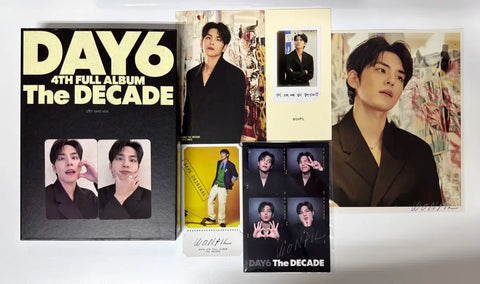 DAY6 The Decade Unsealed Album City Version Wonpil Full Set Photocards Message Photo Four-Cut