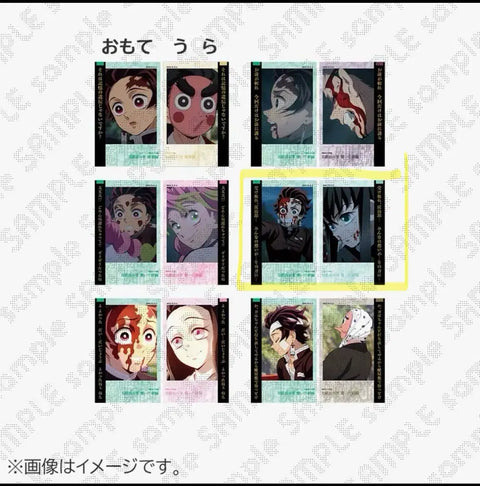 Demon Slayer Cheki-style Random Bromide Muichiro Tanjiro