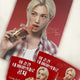 Felix Gong Cha Poster + Cup Holder
