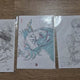 Attack on Titan Levi Illustration Postcard 3-Piece Set