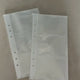 6-ring 3-pocket photocard binder refills 20 sheets