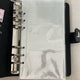 6-ring 3-pocket photocard binder refills 20 sheets