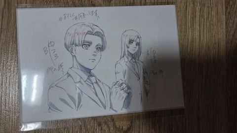 Attack on Titan Armin Annie original art