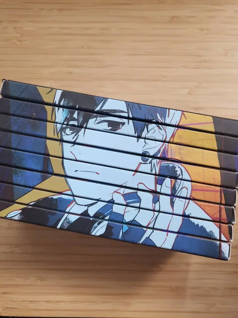 Buried Stars acrylic stand transfer