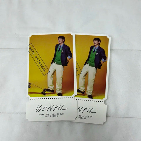 DAY6 Wonpil The Decade Phototicket