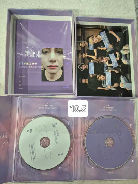 BTS Love Yourself New York Taehyung Full Set BTS DVD