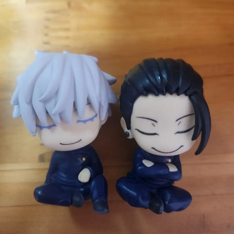 Jujutsu Kaisen shoulder bump gacha Gojo Geto bundle