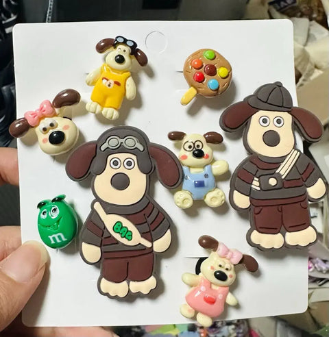 Gromit Character Jibbitz Set