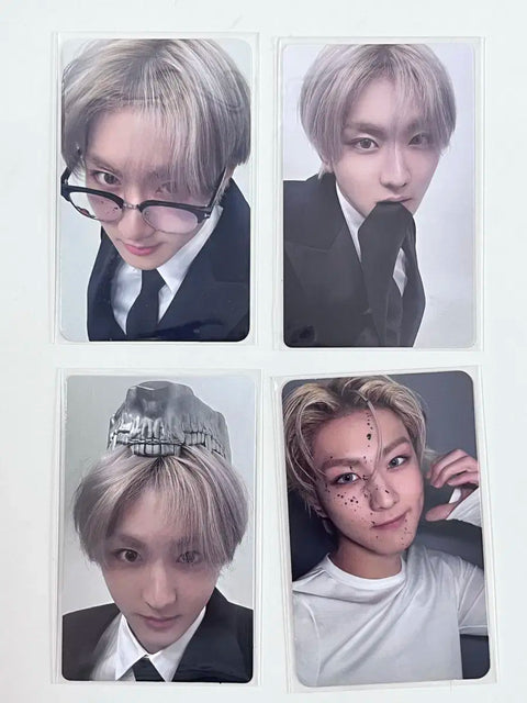 ENHYPEN Desire Unleash album Jungwon photocard glasses suit