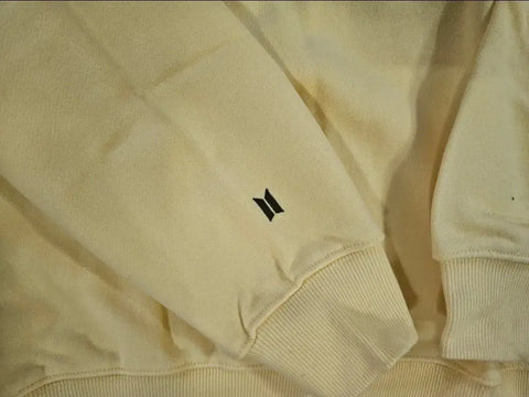 Selling BTS merchandise embroidered sweatshirt t-shirt.