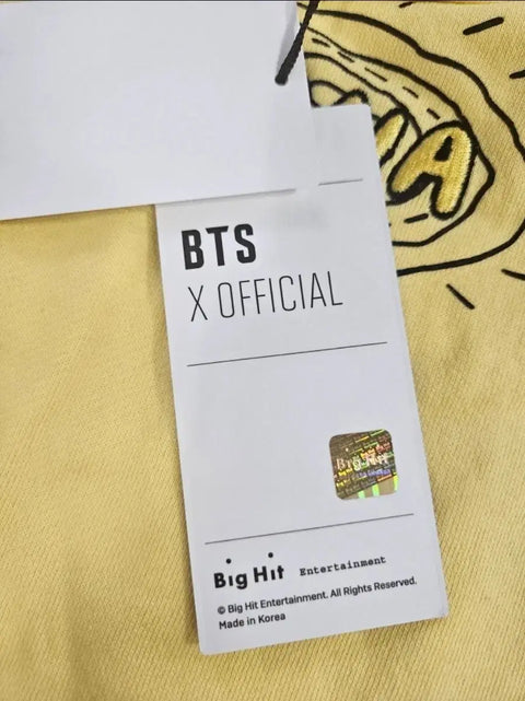 Selling BTS merchandise embroidered sweatshirt t-shirt.