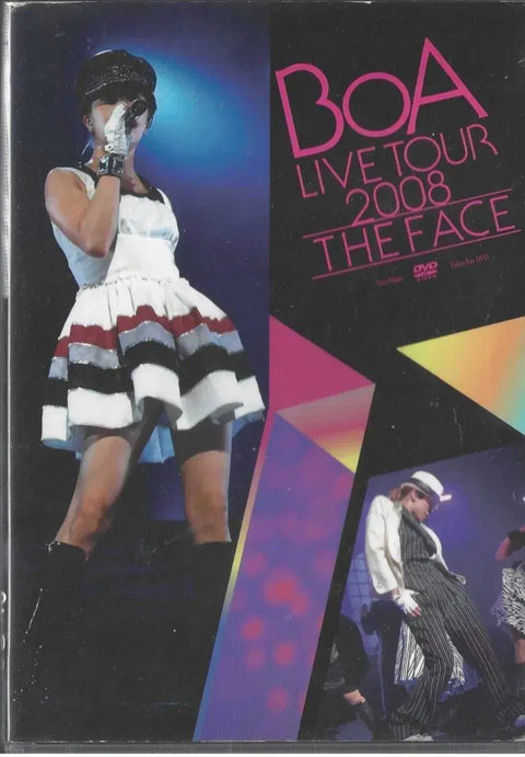 BoA The Face 2008 Live Tour DVD CD