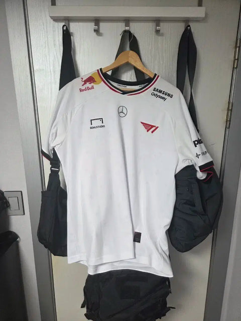 T1 VALORANT 2025 White Short-Sleeve T-Shirt