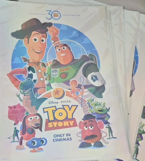 Toy Story Hologram Poster CGV Week 2 Special Movie Goods 2ea