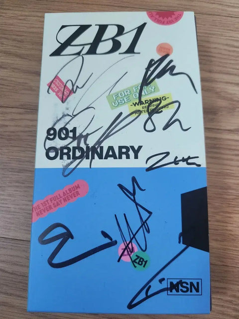 ZEROBASEONE Autographed Album + Eco Bag