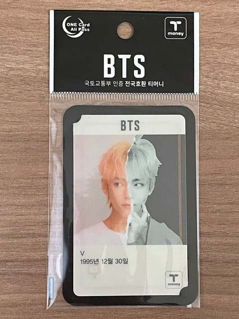 BTS V Unopened Transportation Card