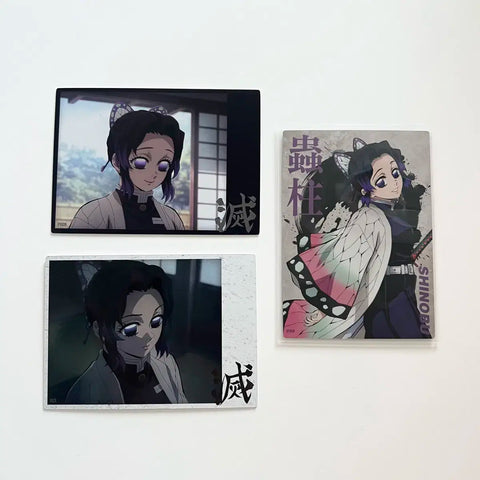 Demon Slayer Kimetsu no Yaiba Highlights Pick CGV Kyojuro Shinobu Profile Card Bundle