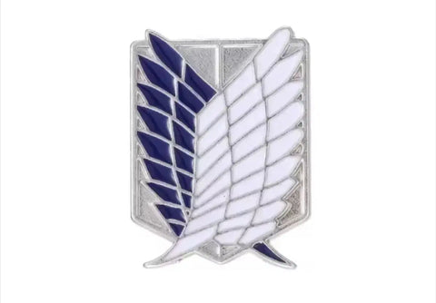Attack on Titan Survey Corps Wings Badge
