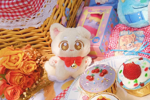 BTS V Bangtan V Mimi Bibi Kiki Bibi 10cm Doll Transfer