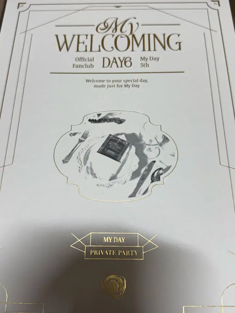 DAY6 My Day 5th Generation WELCOMING Kit Made Kit
