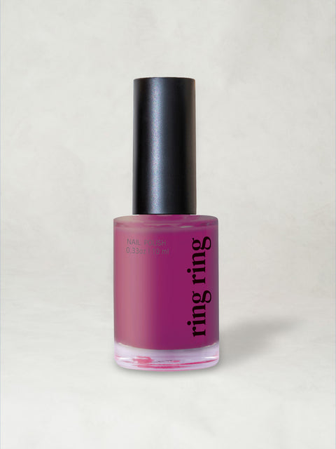 [✈️KOREA] Daiso - Ring Ring Solid Nail 10ml Cranberry Plum