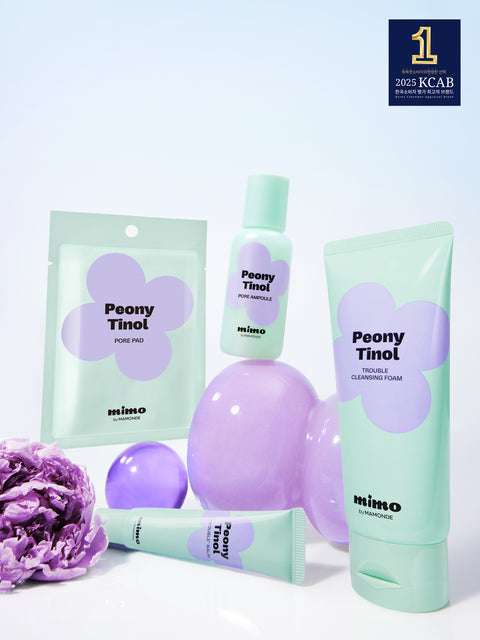 [✈️KOREA] Daiso - [Mildly Alkaline Foam] Mimo by Mamonde Peony-Tinol Trouble Cleansing Foam 120 ml (Amorepacific)