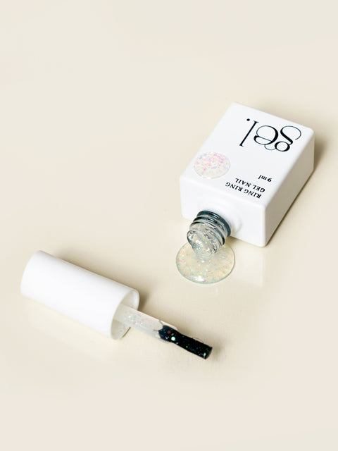 [✈️KOREA] Daiso - Ring Ring One-Step Gel Nail 9 ml Twinkle Opal