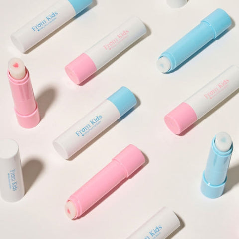 [✈️KOREA] From Kids - Heart Lipbalm (Pinky/Milky)