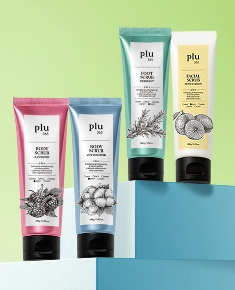 [✈️KOREA] Daiso - Plu365 Facial Scrub 100 g Honey Lemon Scent