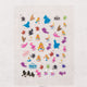 [✈️KOREA] Daiso - Disney Alice Nail Deco Stickers