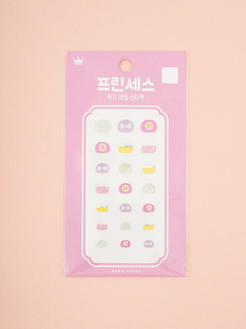 [✈️KOREA] Daiso - Princess Kids Nail Stickers