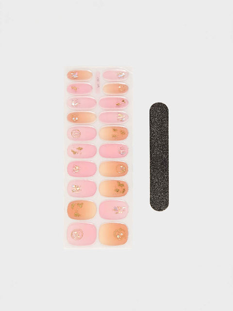 [✈️KOREA] Daiso - Nail Story Volume Gel Nail Strips (Drawing)