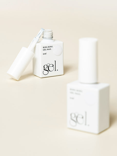 [✈️KOREA] Daiso - Ring Ring One-Step Gel Nail 9 ml Snow White