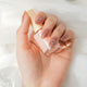 [✈️KOREA] Daiso - Ring Ring Coffin Nail Tips 24pcs Rose Pink