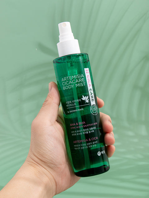 [✈️KOREA] Daiso - Shower Mate Mugwort Cica Care Body Mist 200 ml