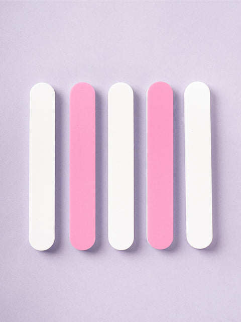 [✈️KOREA] Daiso - Mini Nail Buffer 5pcs