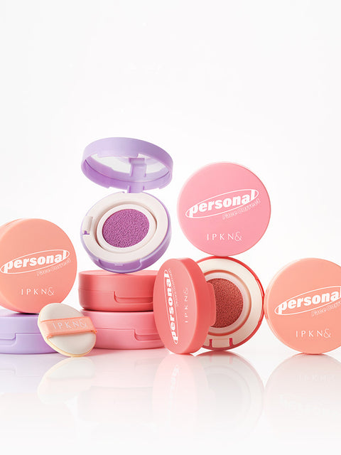 [✈️KOREA] Daiso - Ipkn Personal Tone Cushion Blusher Pink Shoe