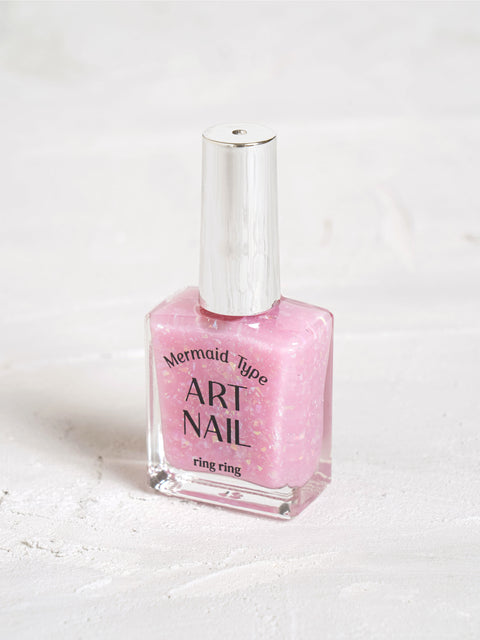 [✈️KOREA] Daiso - Ring Ring Art Nail 13 ml Mermaid Pink