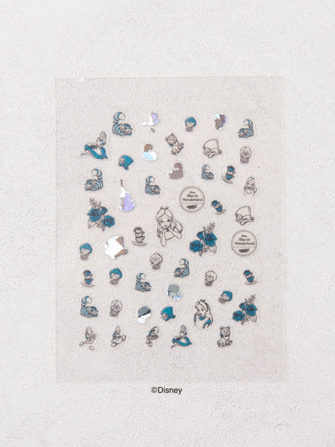 [✈️KOREA] Daiso - Disney Alice Nail Deco Stickers