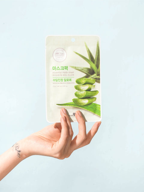 [✈️KOREA] Daiso - Olive Farm Essential Mask Pack Aloe