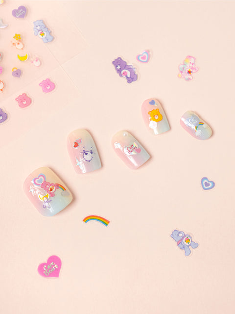 [✈️KOREA] Daiso - Care Bears Nail Stickers