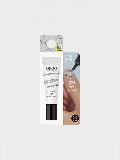 [✈️KOREA] Daiso - OAO Custom Gel Nail (Black Pearl)